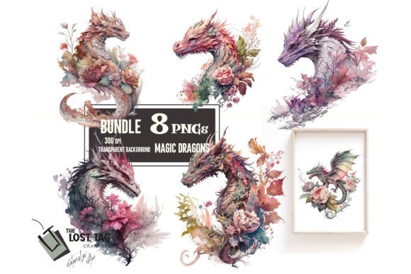 Download Fairy Dragon Png Bundle Sublimation Pod - Png Collection