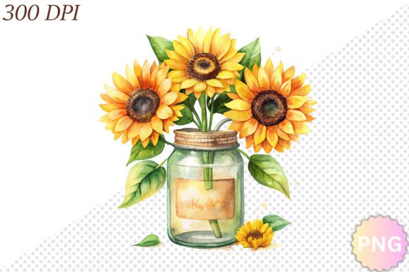 Download Watercolor Sunflower PNG Clipart - Png Collection