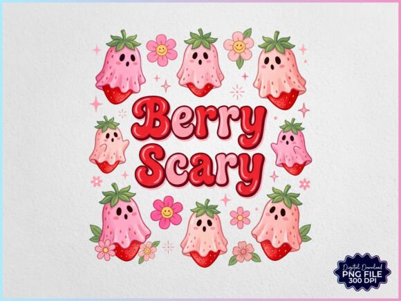 Download Berry Scary Summer Strawberry Ghost PNG - Png Collection