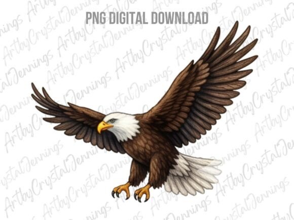 Download Soaring American Bald Eagle Bird PNG - Png Collection
