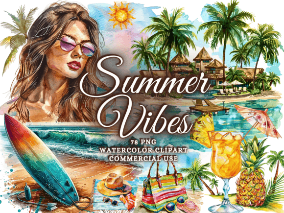 Download Summer Clipart - Summer Sublimation Png - Png Collection