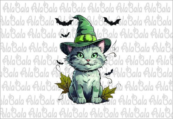 Download Cat Halloween Png, Sublimation Graphics - Png Collection