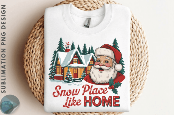 Download Kawaii Santa PNG Snow Place Like Home PN - Png Collection