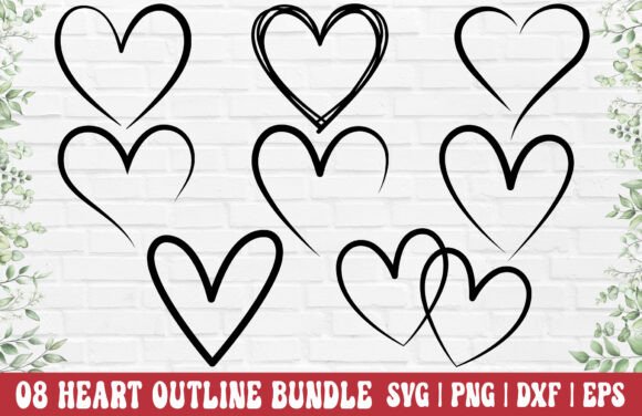 Download Heart Outline SVG PNG - Open Heart SVG - Png Collection