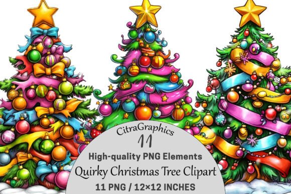 Download Quirky Christmas Tree Clipart - Christmas tree clipart Collection