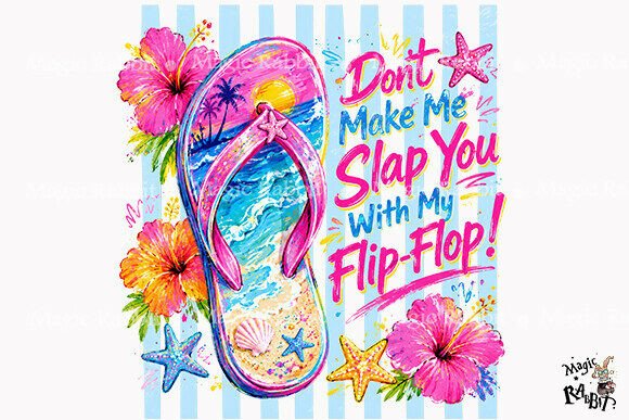 Download Funny Flip Flop Summer PNG - Png Collection