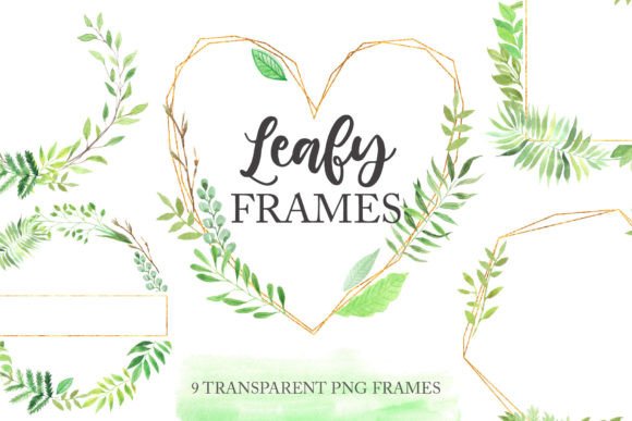 Download Watercolor Greenery Floral Wreaths PNG - Png Collection