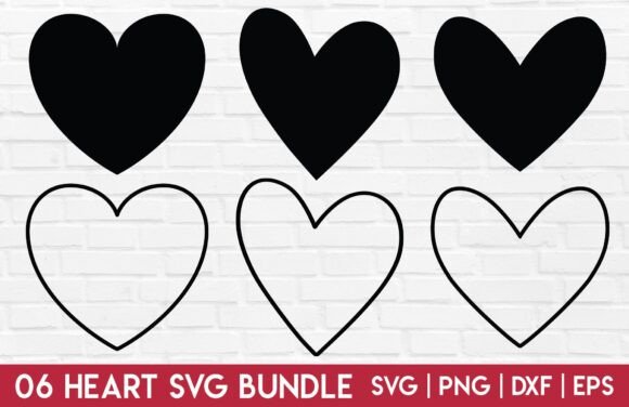 Download Heart SVG Bundle - Heart Outline SVG PNG - Png Collection