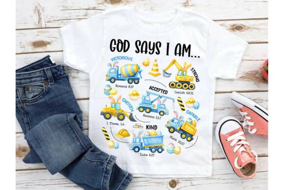 Download God Says I Am Construction Easter PNG - Png Collection