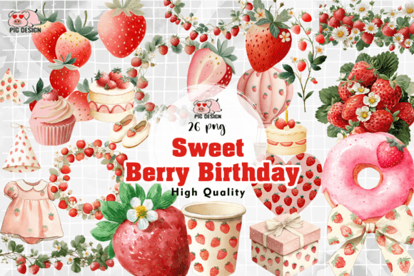 Download Sweet Berry Birthday PNG - Png Collection