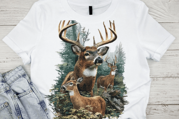 Download Whitetail Deer Forest PNG - Png Collection