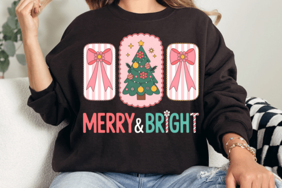 Download Preppy Christmas Tree Bow PNG Design - Png Collection