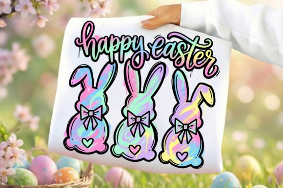 Download Brushstroke Easter Bunny Png Easter Png - Png Collection