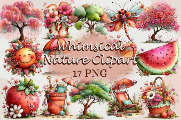 Download Whimsical Nature Clipart PNG - Png Collection