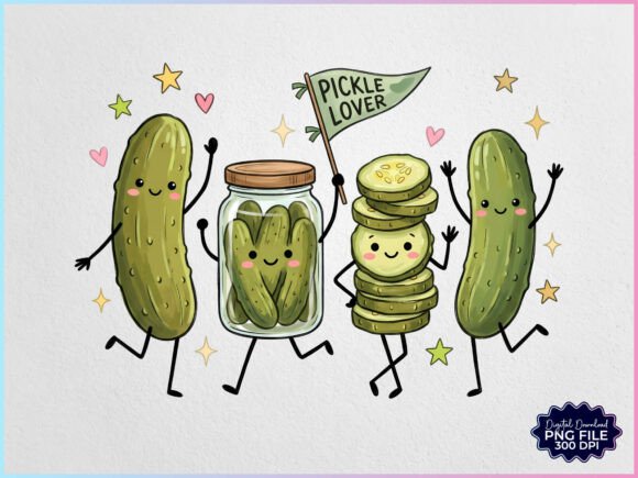 Download Pickle Lover Pickle Friends Doddle PNG - Png Collection
