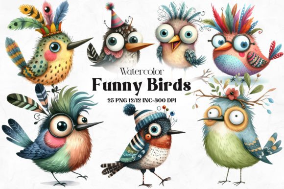 Download Funny Bird Clipart Bundle Funny Bird PNG - Png Collection