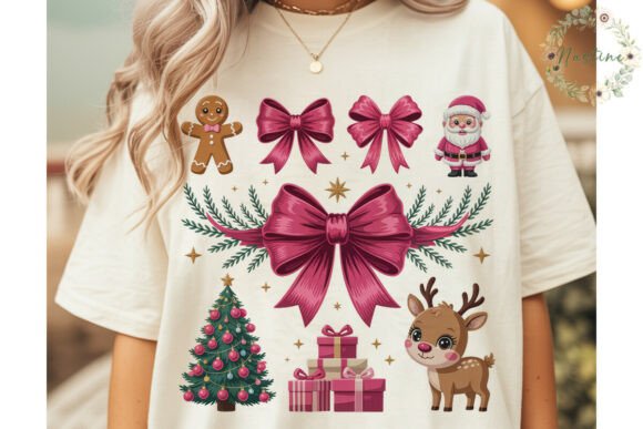 Download Girly Christmas Elements PNG Clipart - Png Collection
