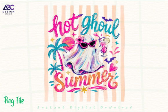 Download Hot Ghoul Summer Retro Pastel Ghost PNG - Png Collection