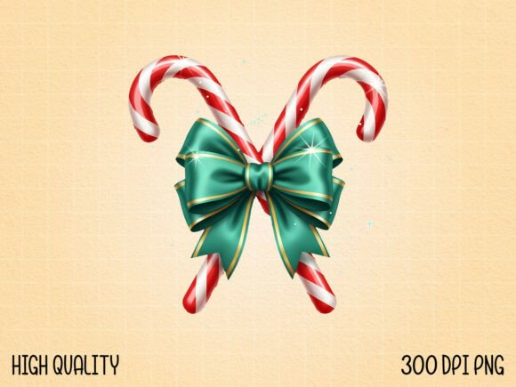 Download Red and Green Holiday Candy Cane PNG - Png Collection