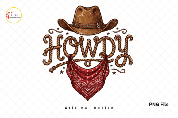 Download Western Cowboy Hat Bandana Howdy PNG - Png Collection
