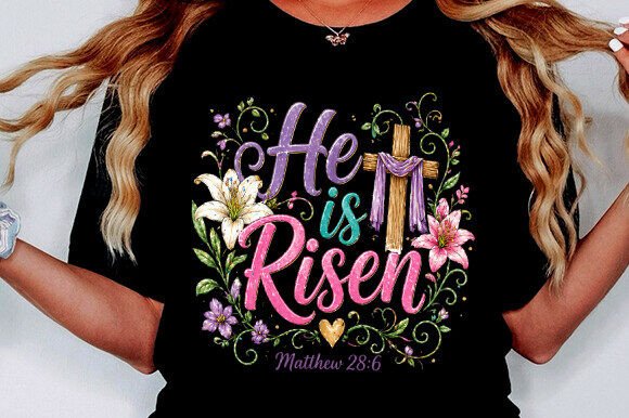 Download He is Risen PNG Christian Easter PNG - Png Collection
