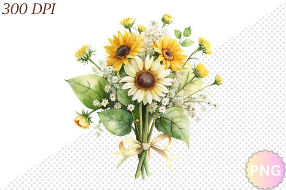 Download Watercolor Sunflower PNG Clipart - Png Collection