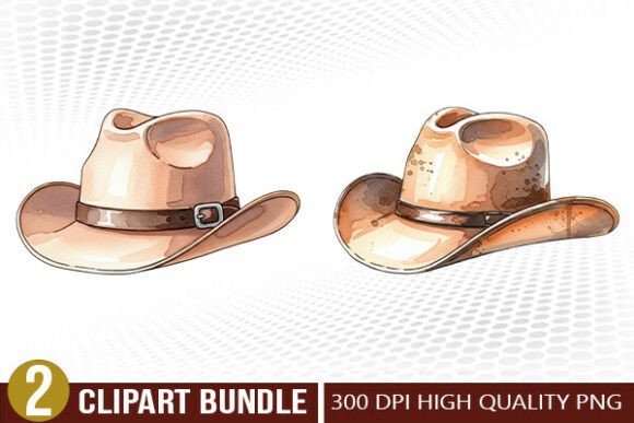 Download Vintage Cowboy Hat PNG Clipart Bundle - Png Collection