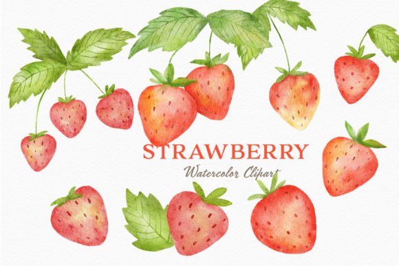 Download Strawberry Watercolor Clipart Berry PNG - Png Collection