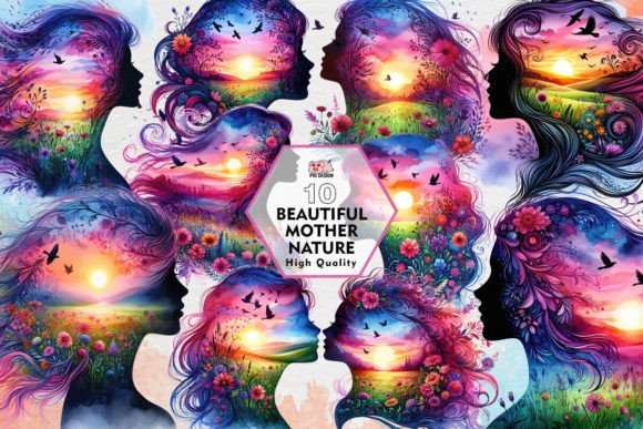 Download Beautiful Mother Nature Clipart PNG - Png Collection