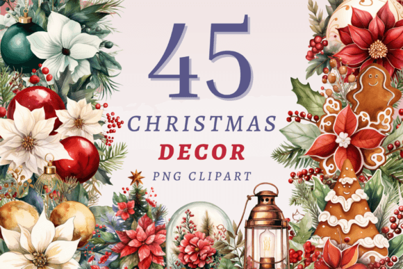 Download Christmas Decor PNG Bundle - Png Collection