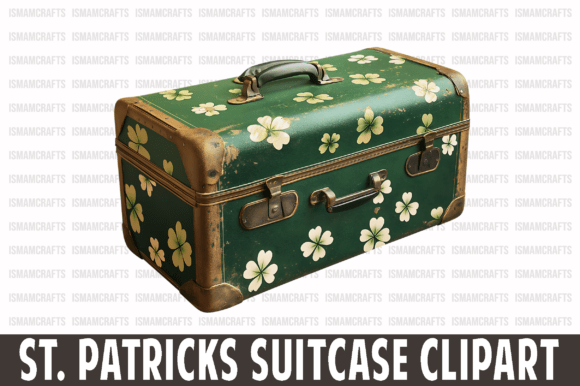 Download St. Patrick's Suitcase Clipart PNG - Png Collection