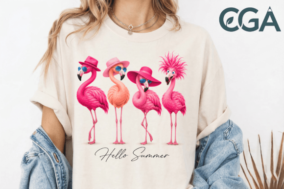 Download Pink Flamingo Beach Vacation Png - Png Collection