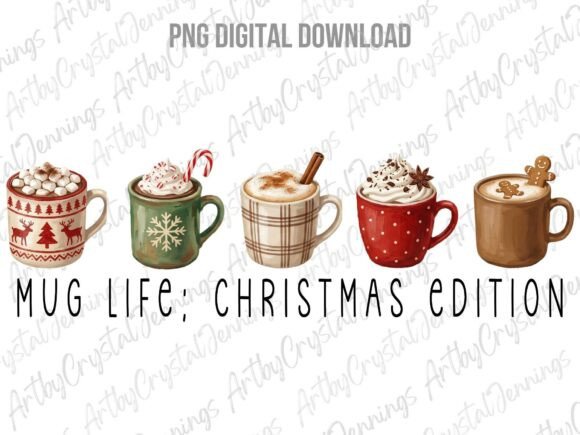 Download Holiday Christmas Mug Clipart PNG - Png Collection