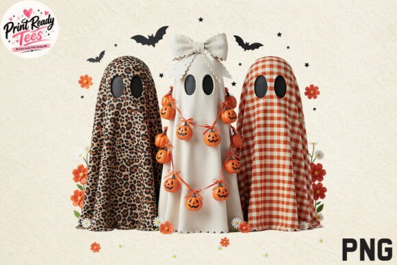 Download Halloween Ghost Friends PNG, Autumn PNG - Png Collection