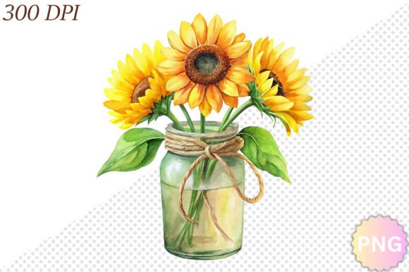 Download Watercolor Sunflower PNG Clipart - Png Collection