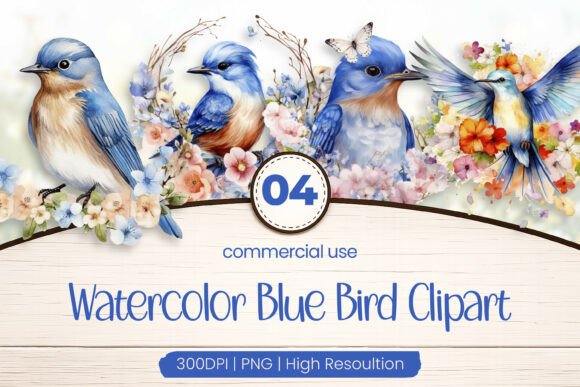 Download Blue Bird Clipart PNG - Png Collection